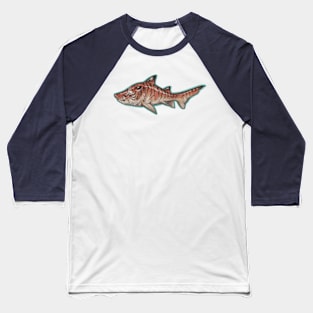 Tiger Shark (Tabby Shark?) Baseball T-Shirt